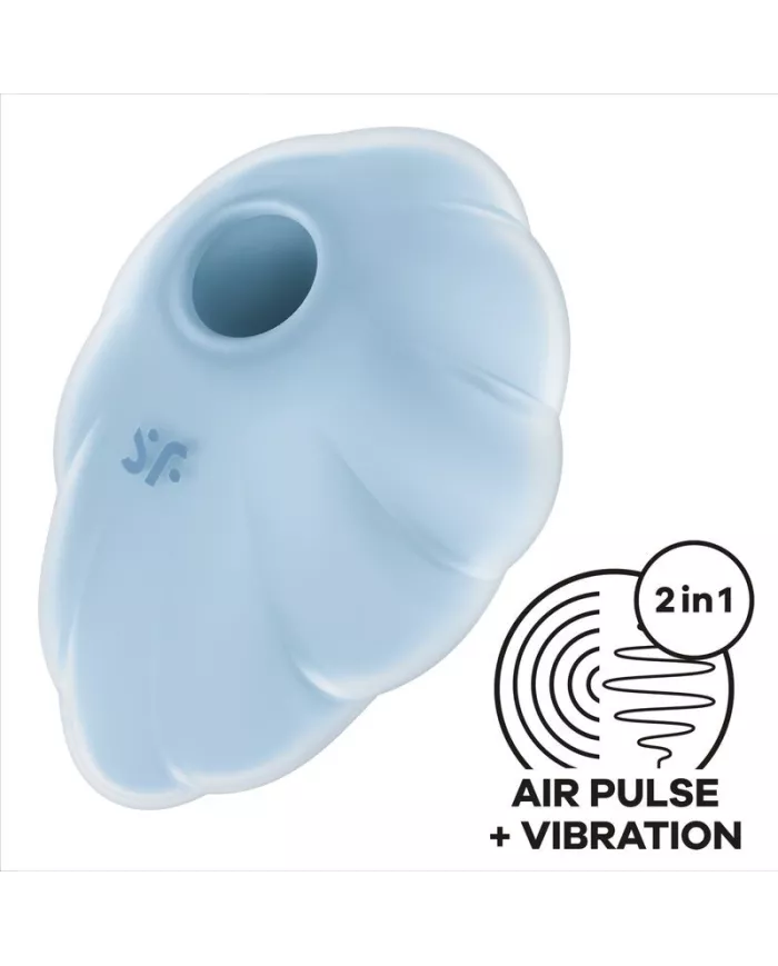 SATISFYER - VIBRATEUR CLOUD DANCER BLEU AIR PULSE SATISFYER - VIBRATEUR CLOUD DANCER BLEU AIR PULSE