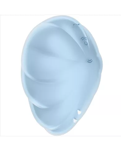 SATISFYER - VIBRATEUR CLOUD DANCER BLEU AIR PULSE SATISFYER - VIBRATEUR CLOUD DANCER BLEU AIR PULSE