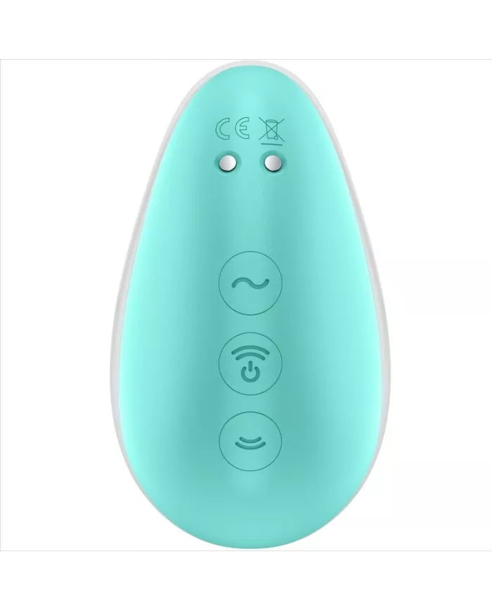 SATISFYER - STIMULATEUR PIXIE DUST BLEU AIR PLUSE