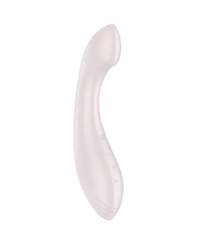 SATISFYER - STIMULATEUR VIBRATEUR G-FORCE G-SPOT BEIGE