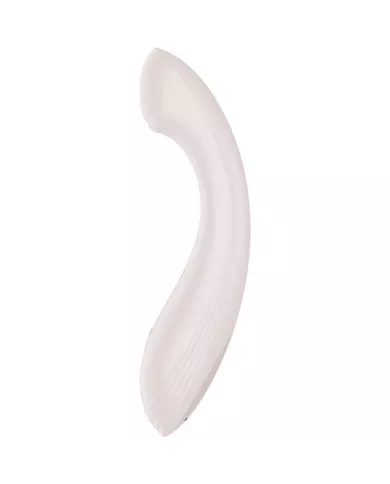 SATISFYER - STIMULATEUR VIBRATEUR G-FORCE G-SPOT BEIGE