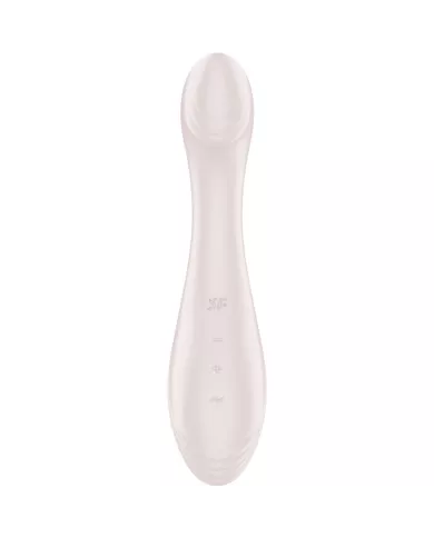 SATISFYER - STIMULATEUR VIBRATEUR G-FORCE G-SPOT BEIGE