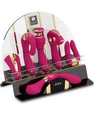 SHUNGA - PRÉSENTOIR 6 MASSEURS INTIMES FUCHSIA