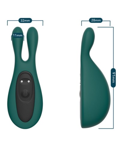 ARMONY - STIMULATEUR & VIBRATEUR LAPIN VERT