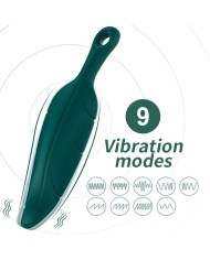 ARMONY - STIMULATEUR & VIBRATEUR VERT FEUILLE