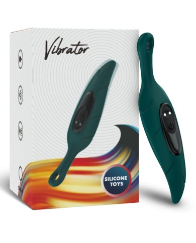ARMONY - STIMULATEUR & VIBRATEUR VERT FEUILLE