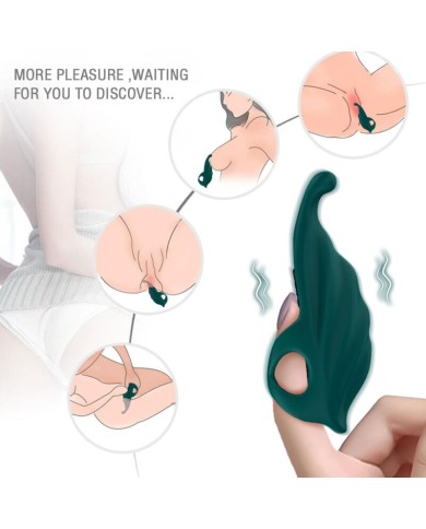 ARMONY - STIMULATEUR DE DOIGTS & VIBRATEUR VERT