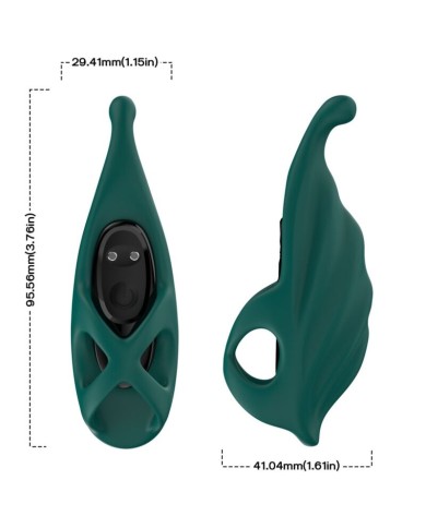 ARMONY - STIMULATEUR DE DOIGTS & VIBRATEUR VERT