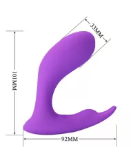 PRETTY LOVE - TÉLÉCOMMANDE À VIBRATION ET PULSATION IDABELLE VIOLET