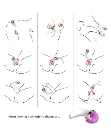 ARMONY - SWEETMOON VENTOUSE CLITORIS & POINT G ROSE