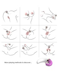 ARMONY - SWEETMOON VENTOUSE CLITORIS & POINT G ROSE