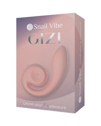 SNAIL VIBE - STIMULATEUR DOUBLE GIZI ROSE