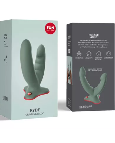 FUN FACTORY - RYDE DOUBLE GODE ET MASSAGE VERT