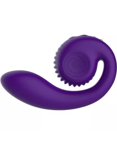 SNAIL VIBE - STIMULATEUR DOUBLE GIZI VIOLET SNAIL VIBE - STIMULATEUR DOUBLE GIZI VIOLET