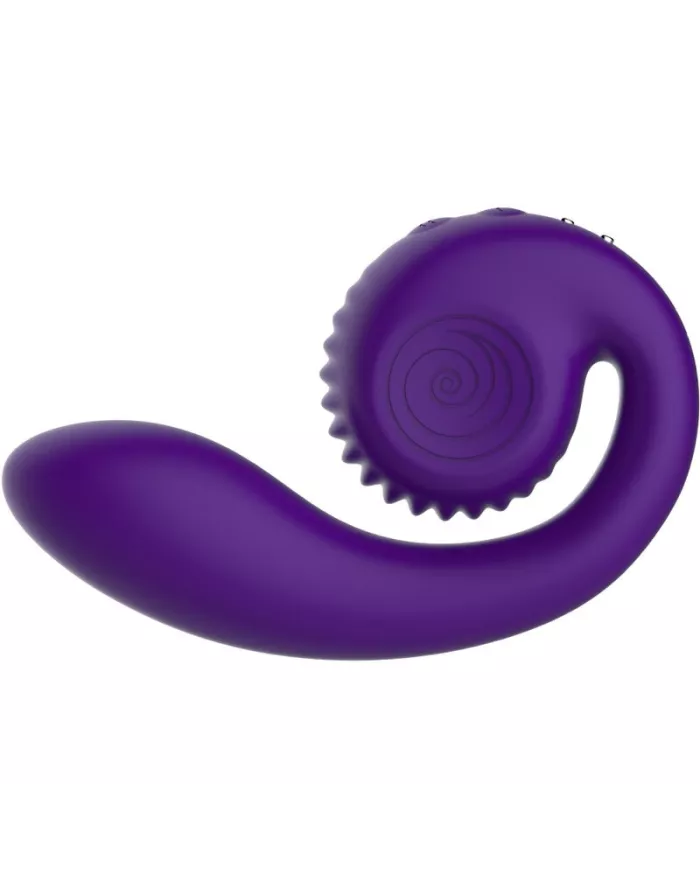 SNAIL VIBE - STIMULATEUR DOUBLE GIZI VIOLET SNAIL VIBE - STIMULATEUR DOUBLE GIZI VIOLET