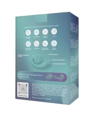 SNAIL VIBE - STIMULATEUR DOUBLE GIZI TURQUOISE SNAIL VIBE - STIMULATEUR DOUBLE GIZI TURQUOISE