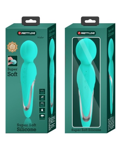 PRETTY LOVE - WALTER VIBRATEUR WAND AQUA VERT