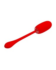 PRETTY LOVE - OEUF VIBRANT JULIUS IMPERMÉABLE-RECHARGEABLE ROUGE