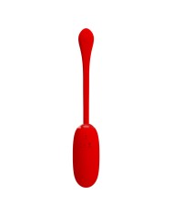 PRETTY LOVE - OEUF VIBRANT JULIUS IMPERMÉABLE-RECHARGEABLE ROUGE