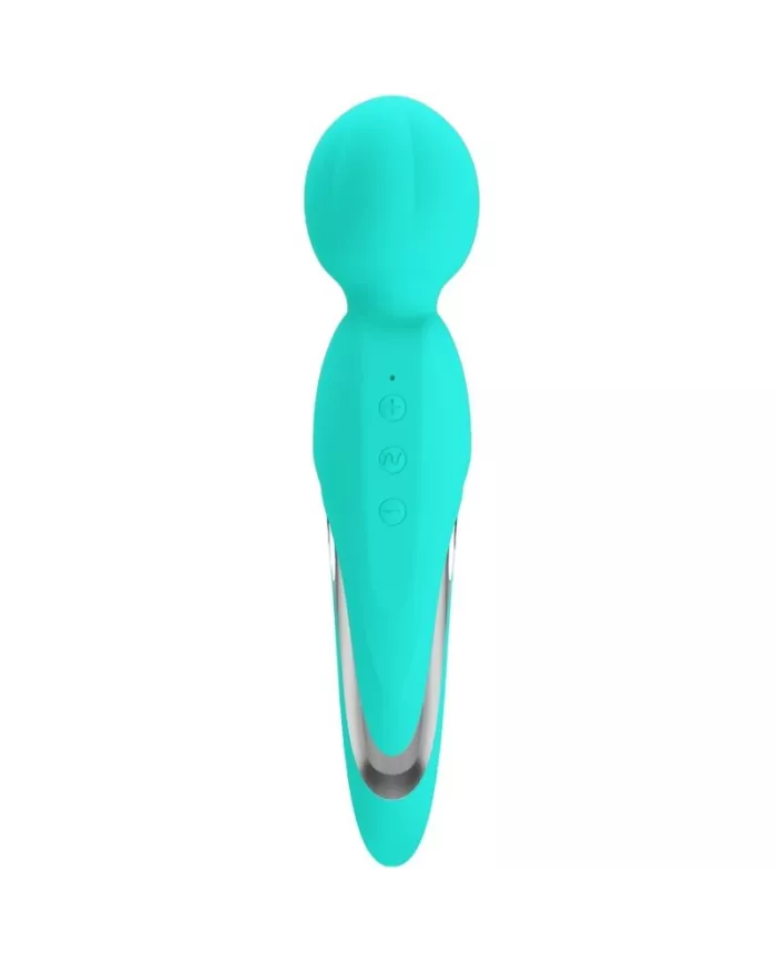PRETTY LOVE - WALTER VIBRATEUR WAND AQUA VERT PRETTY LOVE - WALTER VIBRATEUR WAND AQUA VERT
