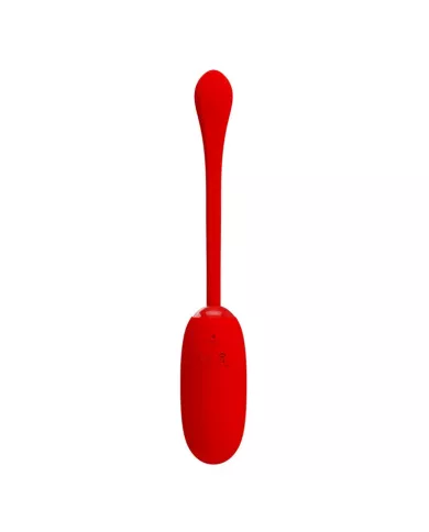 PRETTY LOVE - OEUF VIBRANT JULIUS IMPERMÉABLE-RECHARGEABLE ROUGE