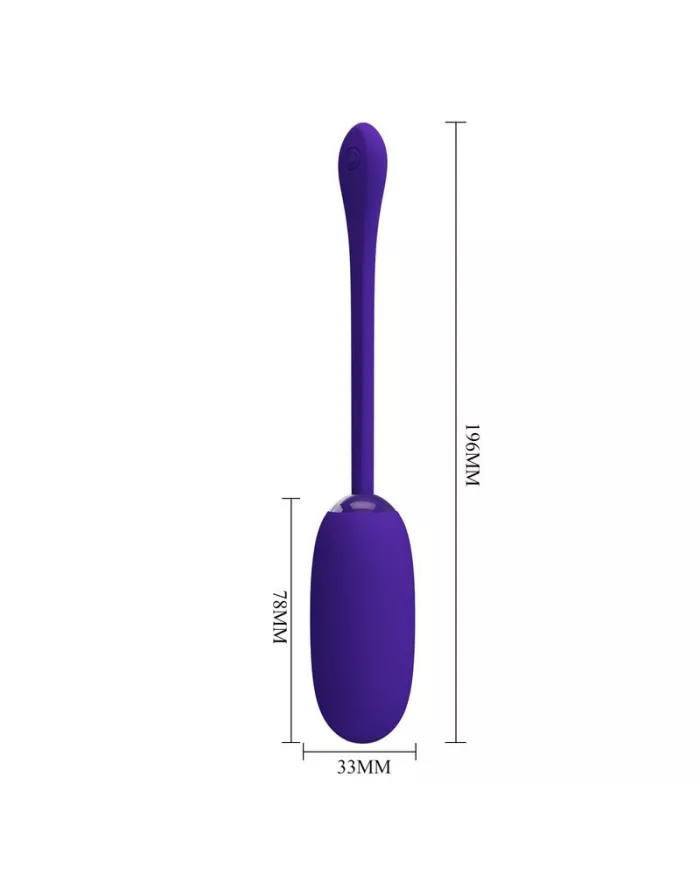 PRETTY LOVE - OEUF VIBRANT JULIUS IMPERMÉABLE-RECHARGEABLE VIOLET PRETTY LOVE - OEUF VIBRANT JULIUS IMPERMÉABLE-RECHARGEABLE VIOLET