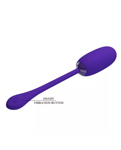 PRETTY LOVE - OEUF VIBRANT JULIUS IMPERMÉABLE-RECHARGEABLE VIOLET