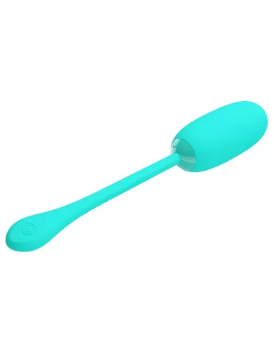 PRETTY LOVE - JULIUS OEUF VIBRANT IMPERMÉABLE-RECHARGEABLE AQUA VERT