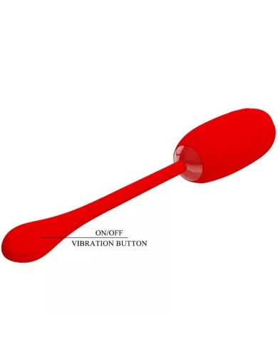 PRETTY LOVE - OEUF VIBRANT RECHARGEABLE KIRK ROUGE