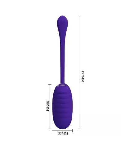PRETTY LOVE - OEUF VIBRANT RECHARGEABLE KIRK VIOLET