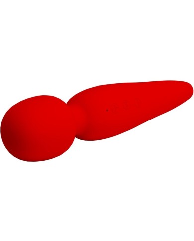 PRETTY LOVE - MASSEUR MEREDITH 12 MODES DE VIBRATION ROUGE