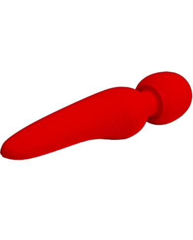 PRETTY LOVE - MASSEUR MEREDITH 12 MODES DE VIBRATION ROUGE