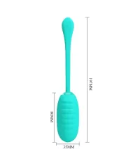 PRETTY LOVE - OEUF VIBRANT RECHARGEABLE KIRK AQUA VERT