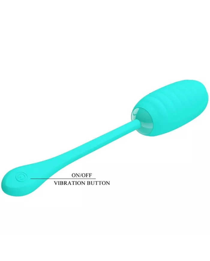 PRETTY LOVE - OEUF VIBRANT RECHARGEABLE KIRK AQUA VERT