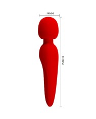 PRETTY LOVE - MASSEUR MEREDITH 12 MODES DE VIBRATION ROUGE