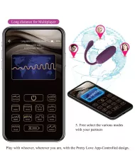 PRETTY LOVE - OEUF VIBRANT RECHARGEABLE CASPER VIOLET