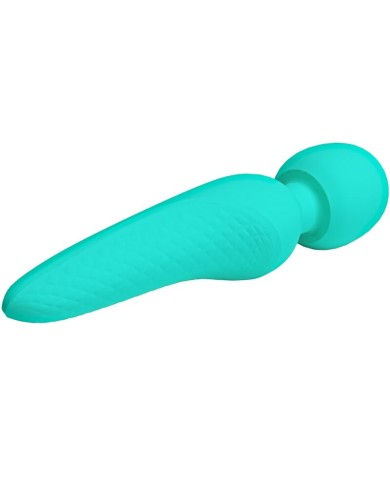 PRETTY LOVE - MASSEUR MEREDITH 12 MODES DE VIBRATION VERT AQUA