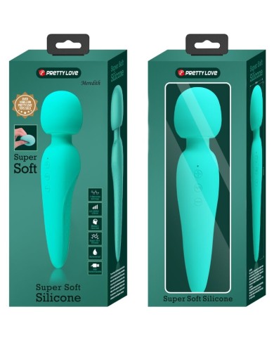 PRETTY LOVE - MASSEUR MEREDITH 12 MODES DE VIBRATION VERT AQUA