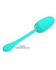 PRETTY LOVE - OEUF VIBRANT TEXTURE MARINE RECHARGEABLE AQUA GREEN