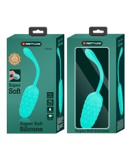 PRETTY LOVE - OEUF VIBRANT TEXTURE MARINE RECHARGEABLE AQUA GREEN
