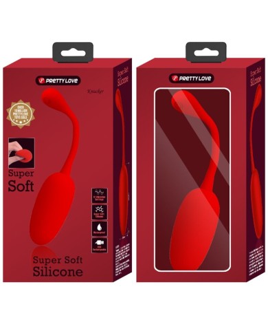 PRETTY LOVE - OEUF VIBRANT RECHARGEABLE KNUCKER ROUGE