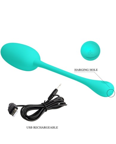 PRETTY LOVE - OEUF VIBRANT RECHARGEABLE KNUCKER VERT DEAU