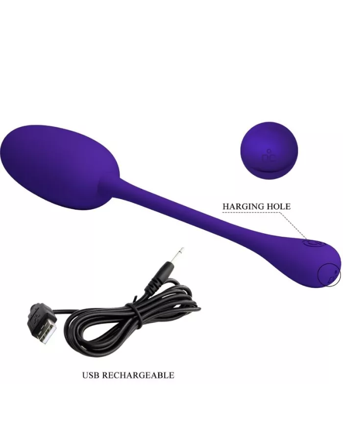 PRETTY LOVE - OEUF VIBRANT RECHARGEABLE KNUCKER VIOLET PRETTY LOVE - OEUF VIBRANT RECHARGEABLE KNUCKER VIOLET