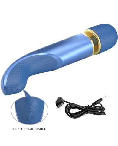PRETTY LOVE - MASSEUR 7 MODES DE VIBRATION BLEU