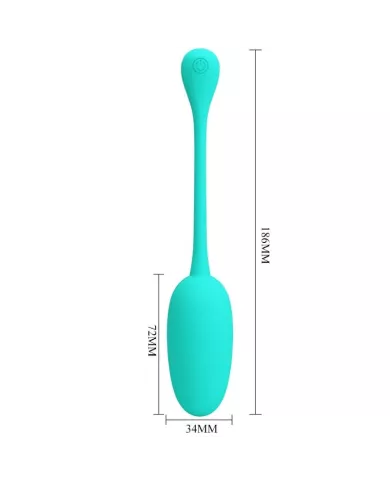 PRETTY LOVE - OEUF VIBRANT RECHARGEABLE KNUCKER VERT DEAU