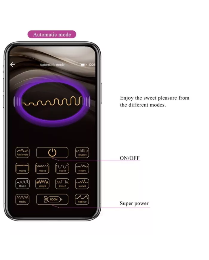 PRETTY LOVE - TÉLÉCOMMANDE JAYLEEN VIBRATOR APP VIOLET PRETTY LOVE - TÉLÉCOMMANDE JAYLEEN VIBRATOR APP VIOLET