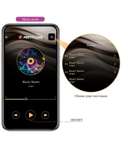 PRETTY LOVE - ELVIRA KEGEL BALLS APP TÉLÉCOMMANDE VIOLET