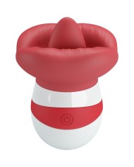 PRETTY LOVE - MINA STIMULATEUR DE LANGUE ROUGE CLAIR