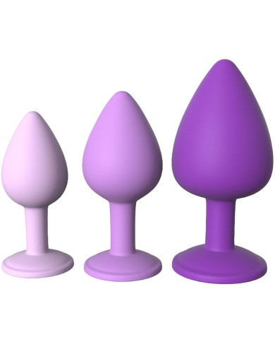 FANTASY FOR HER - ENSEMBLE DE PLUG ANAL VIOLET