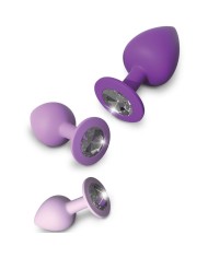 FANTASY FOR HER - ENSEMBLE DE PLUG ANAL VIOLET